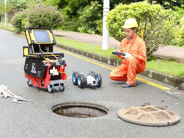 友好管道机器人检测