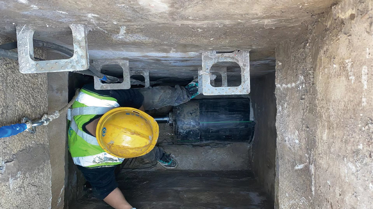 友好HDPE短管内衬法